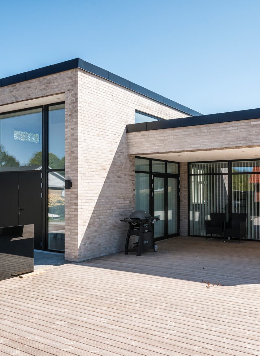 Gennemført minimalisme  i lækker funkisvilla