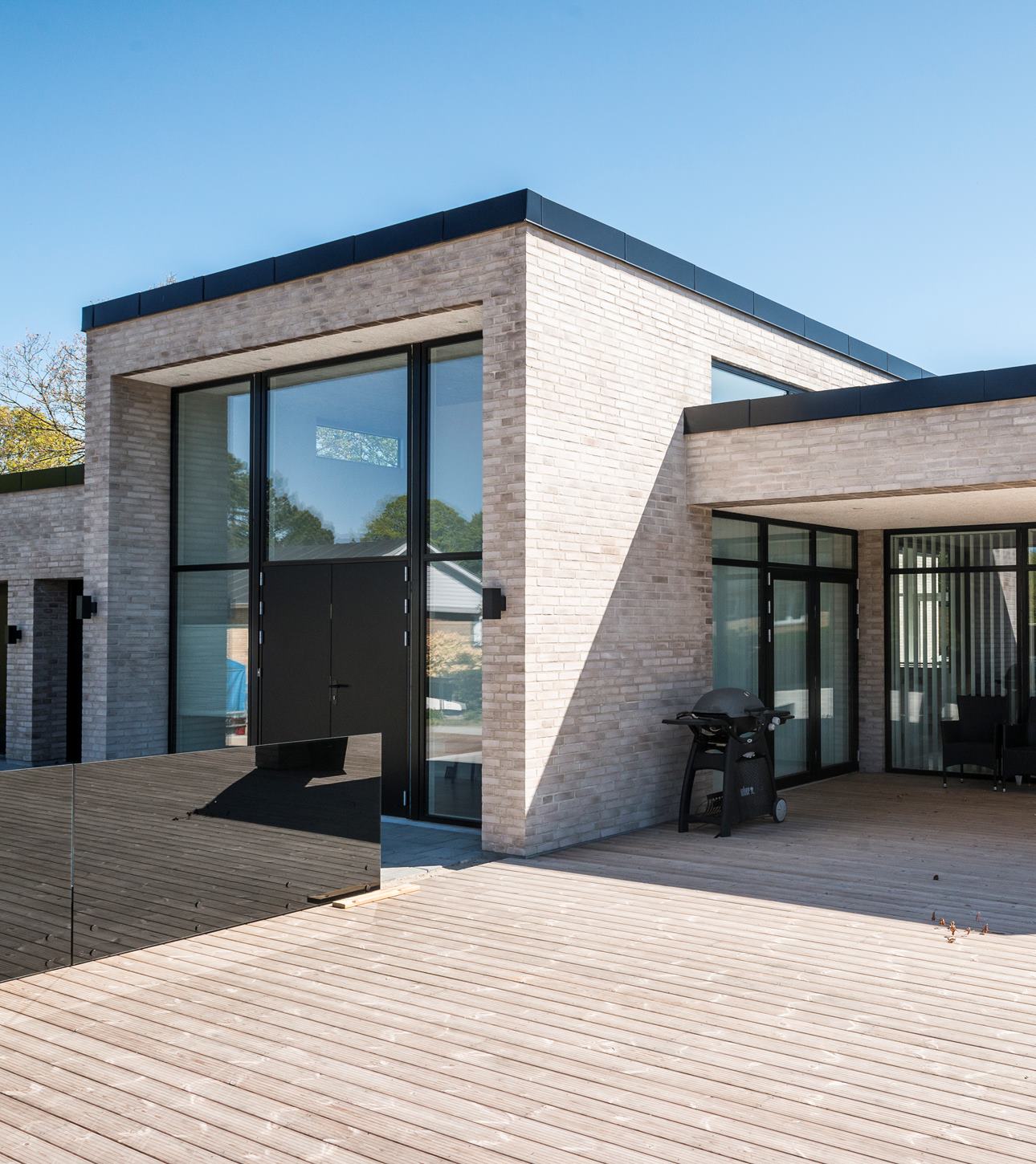 Heidi og Mads har selv tegnet den store drømmevilla i Hjørring