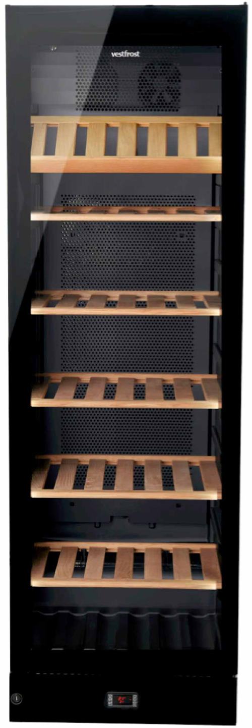Rejse tiltale Vedrørende lobby Eico vinkøleskab i sort 186 cm Fritstående | FZ419W