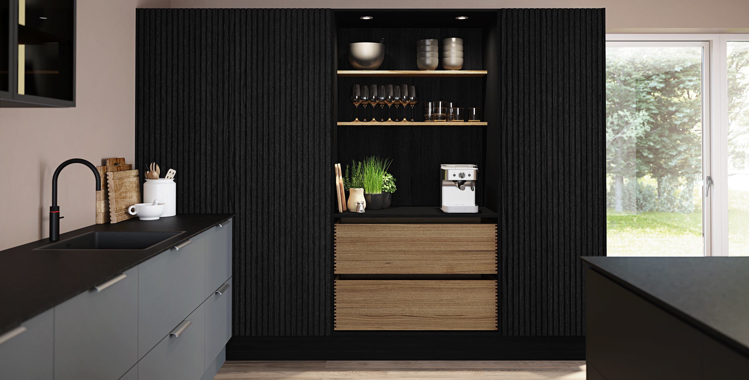 Den silkebløde overflade skal mærkes ...