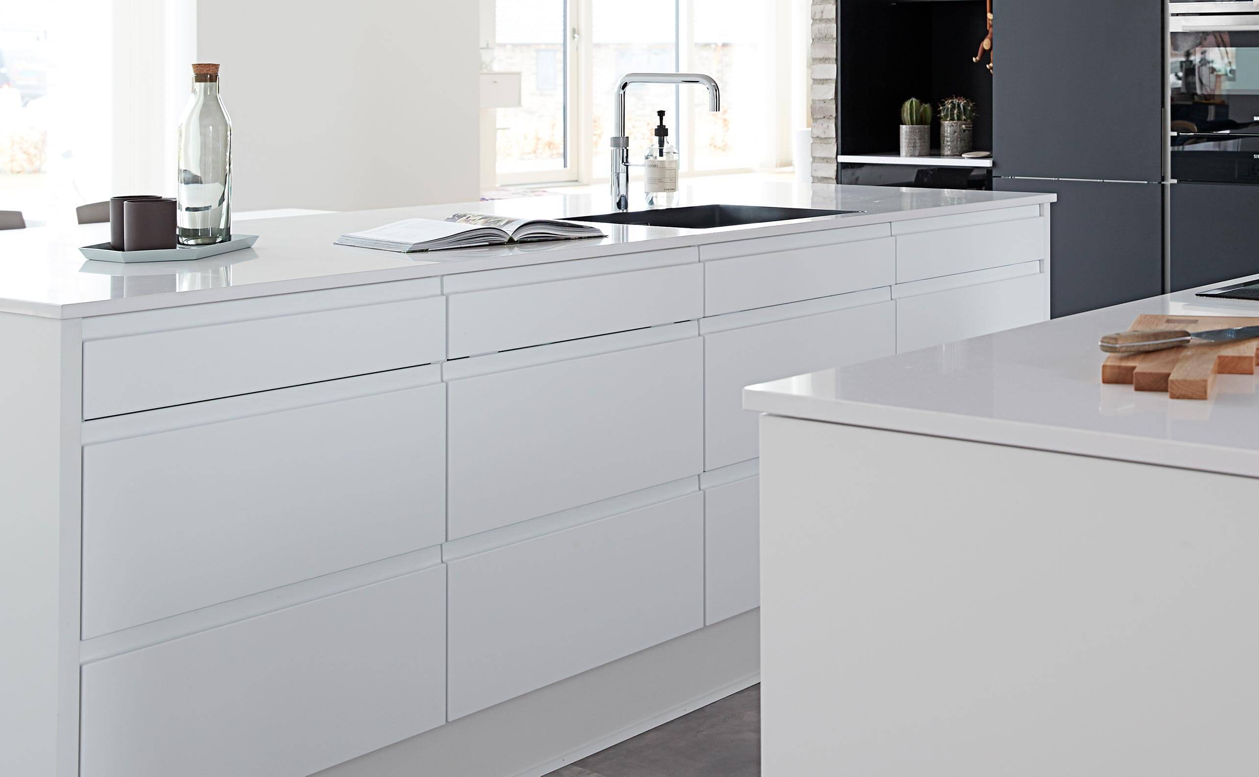 Grebsløs glat køkken