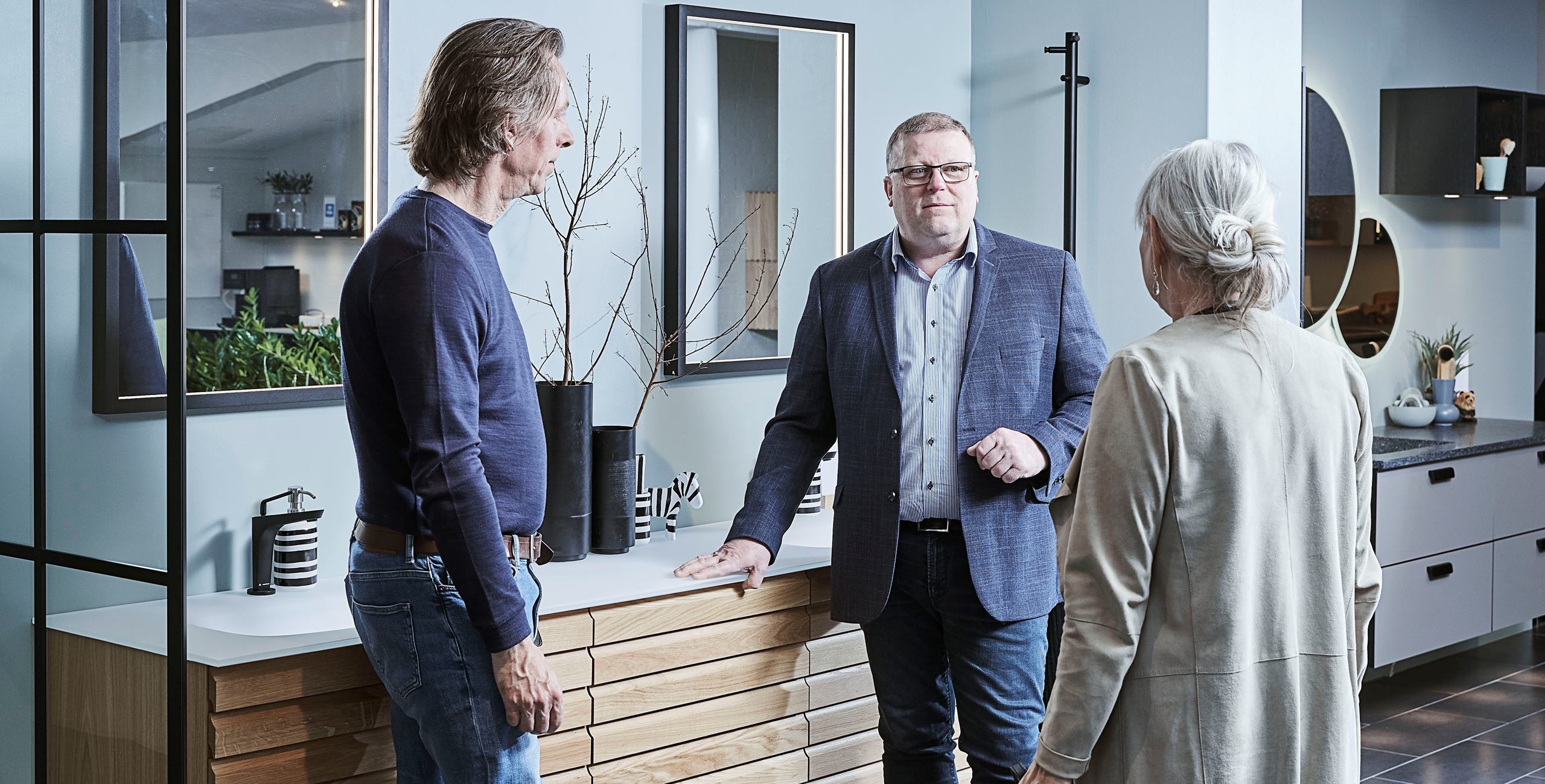 Fra idé til nyt badeværelse 
i fem simple skridt